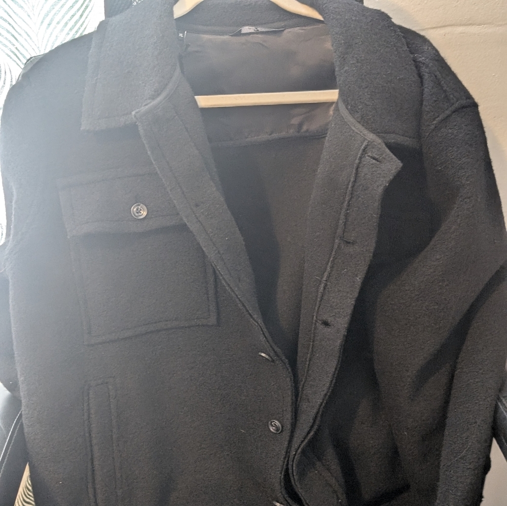 Men's 100% Trucker wool black 7 for all Mankind